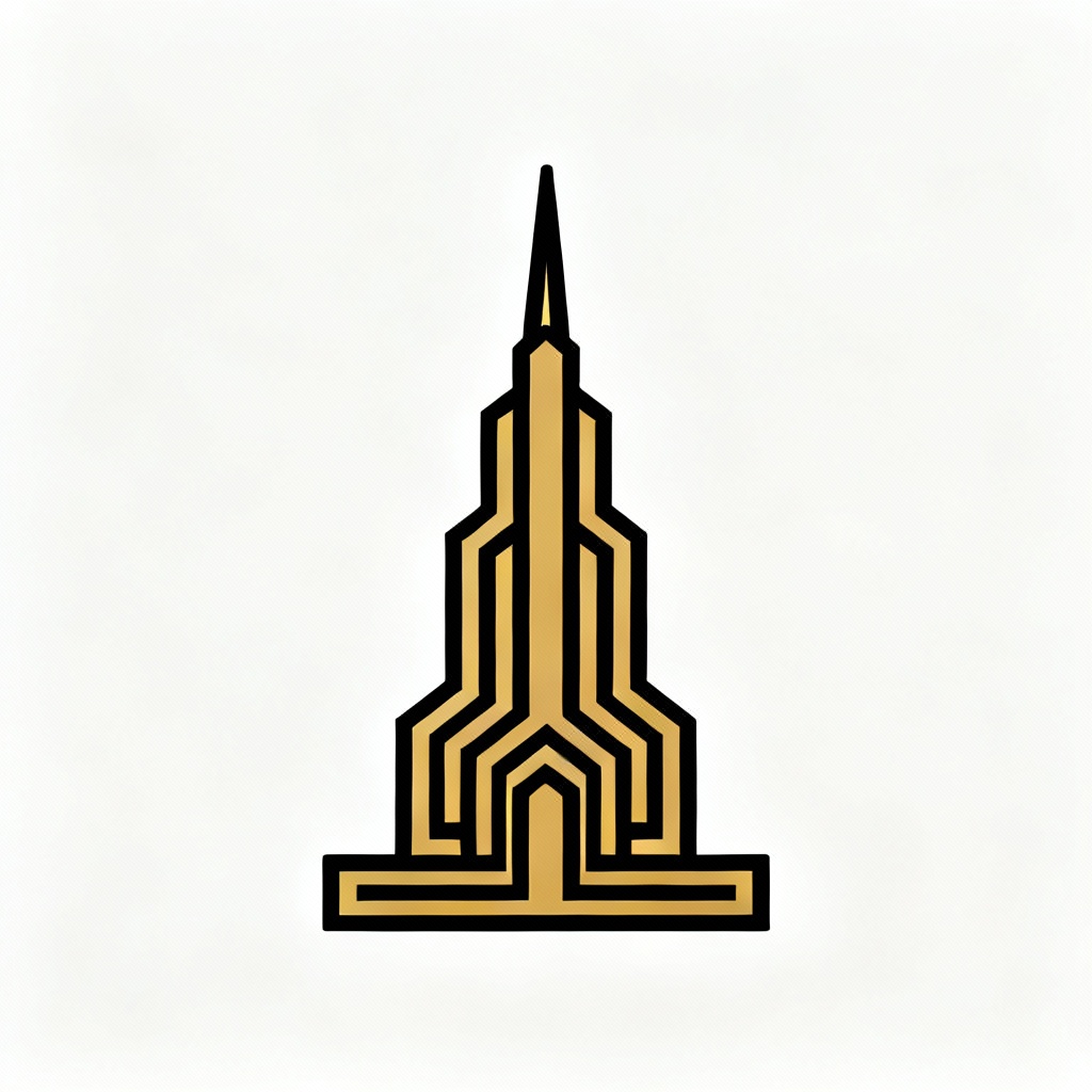 AI Spire Logo Design