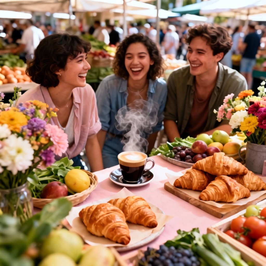 AI weekend generator idea for market stroll and brunch