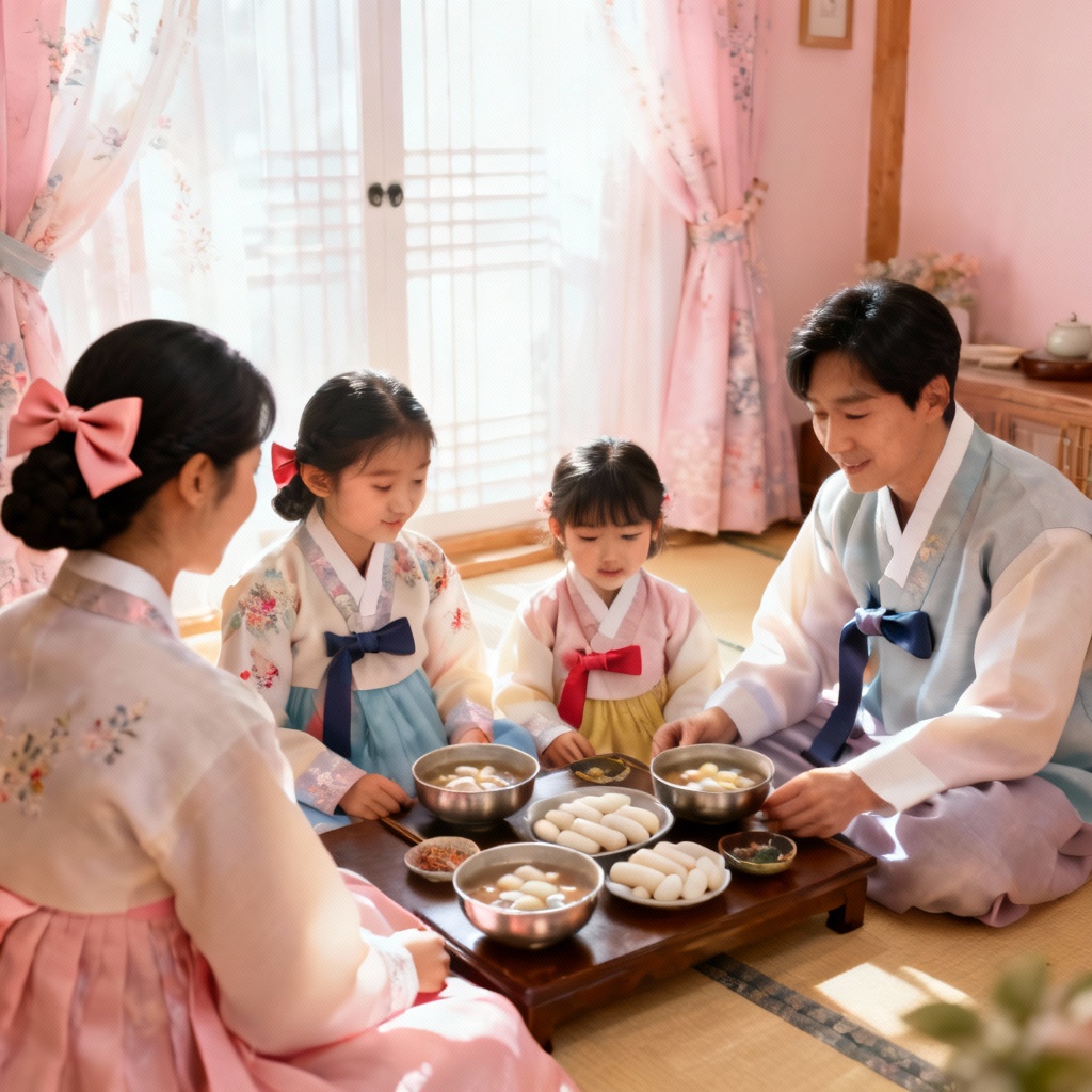 AI Seollal Family Portrait 2026