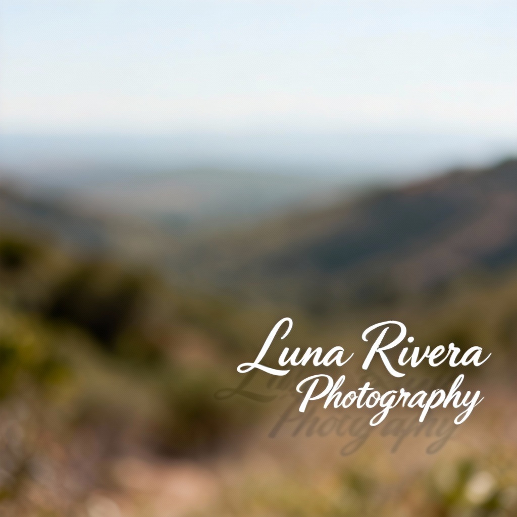 AI photography watermark signature logo overlay