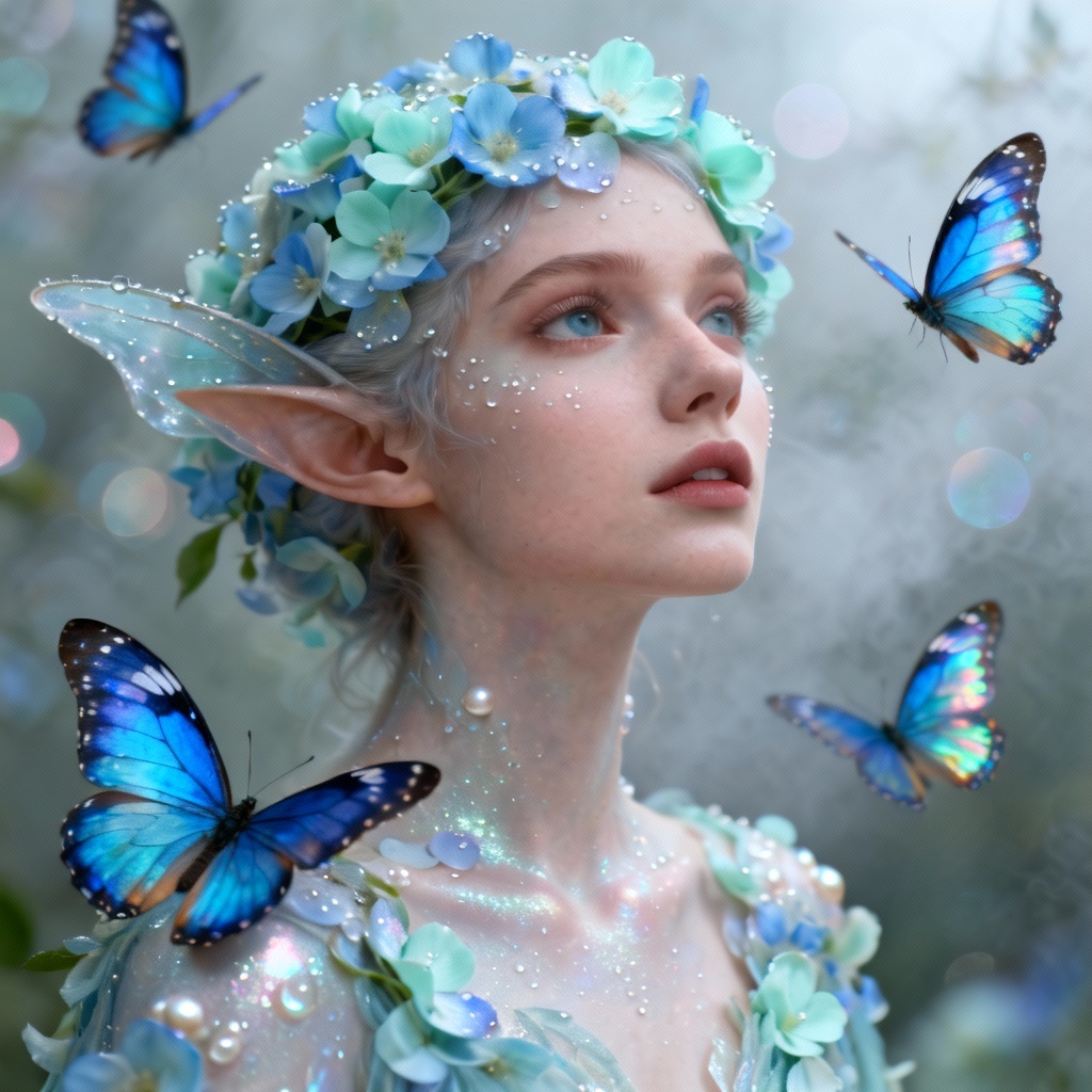 Free AI Spring Fantasy Portrait Generator | Create Floral Fairy Art Online