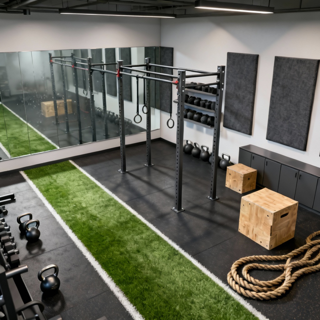 Functional training turf zone concept