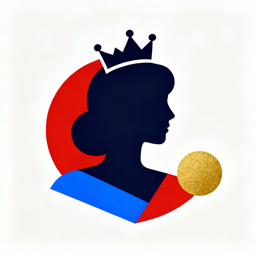 AI Wonder Women minimalist avatar icon