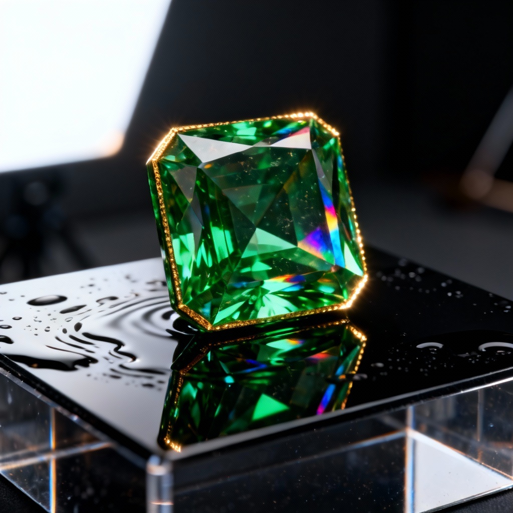 Free AI Green Gem Generator | Create Emeralds, Jade, and Crystals Online