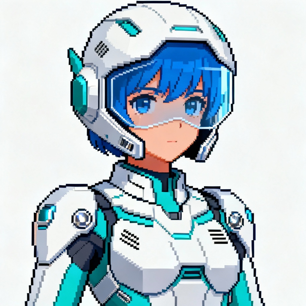 Anime mecha pilot Minecraft skin