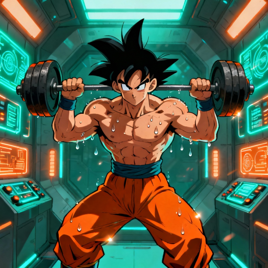 AI Gravity Chamber Training Art