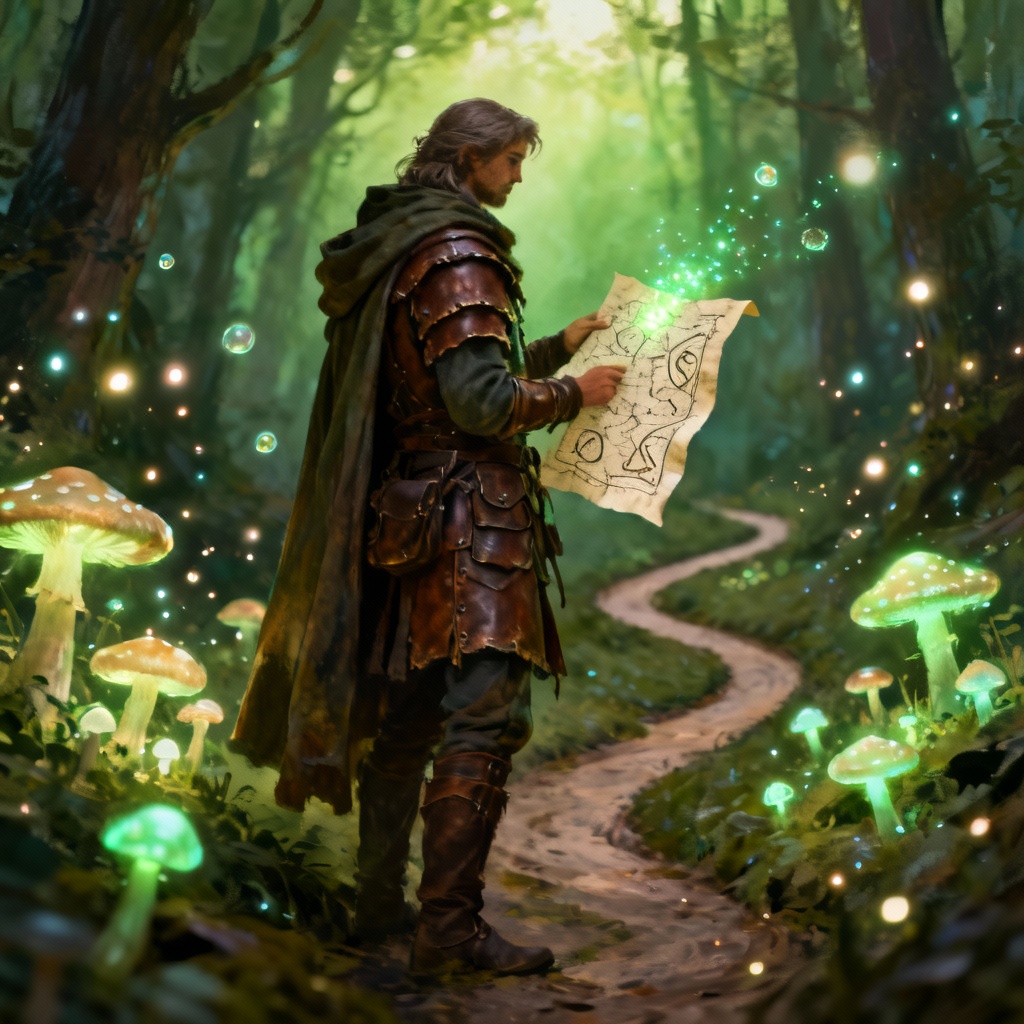 AI Fantasy Forest Explorer