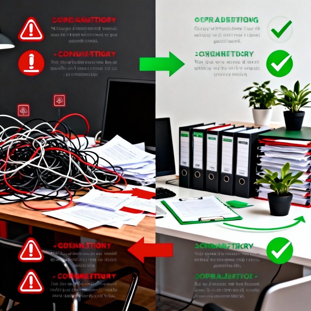 AI stress to balance transformation graphic
