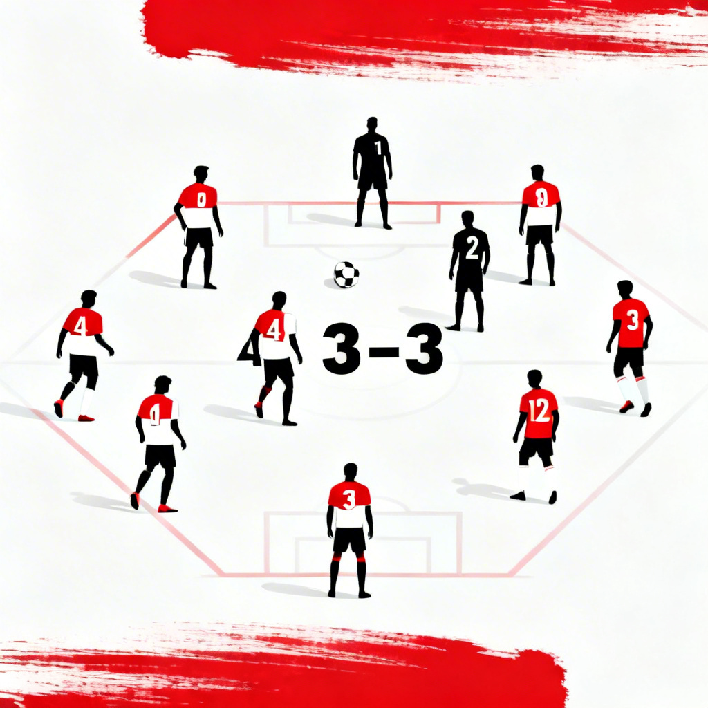 AI Indonesian soccer lineup graphic