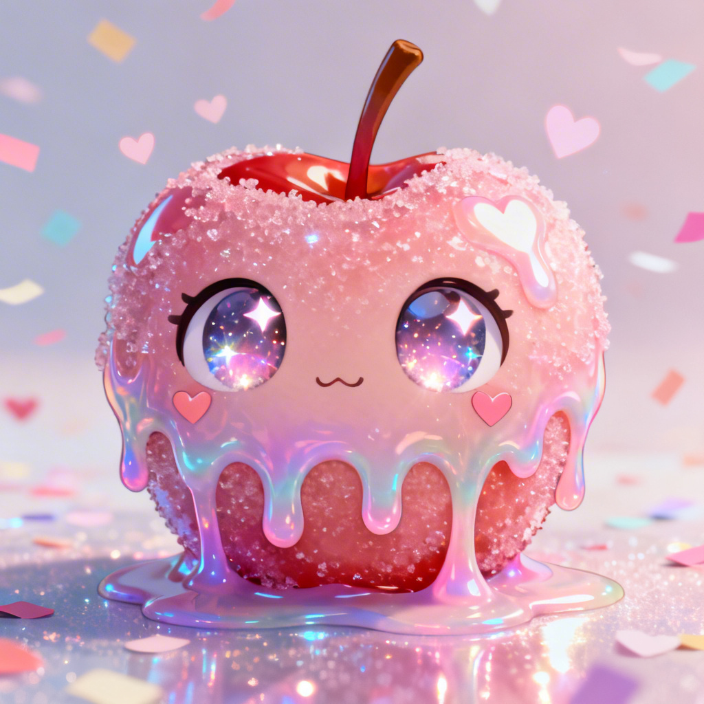 AI Kawaii Mutant Candy Apple