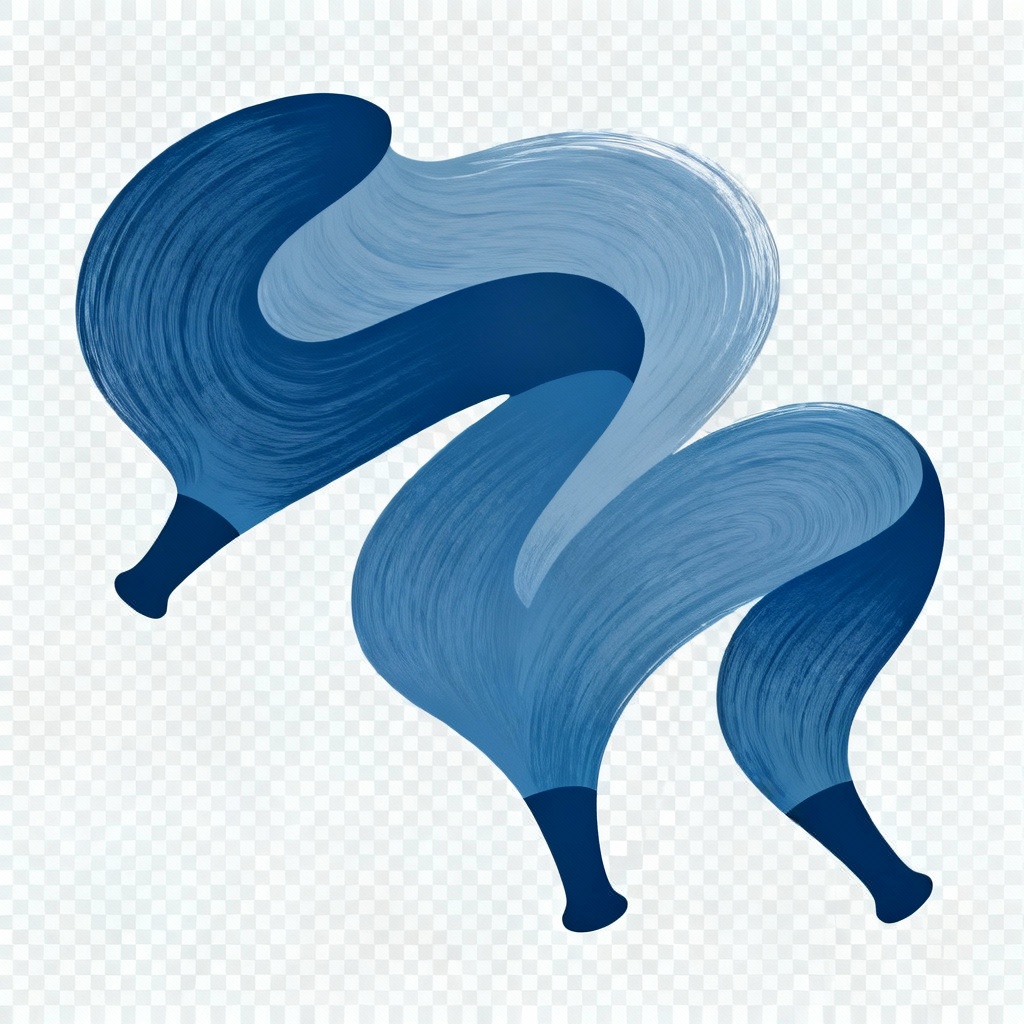 AI vector brush stroke path