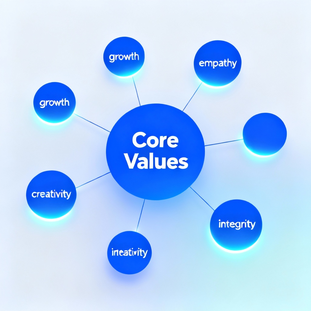 AI Values Mind Map Graphic