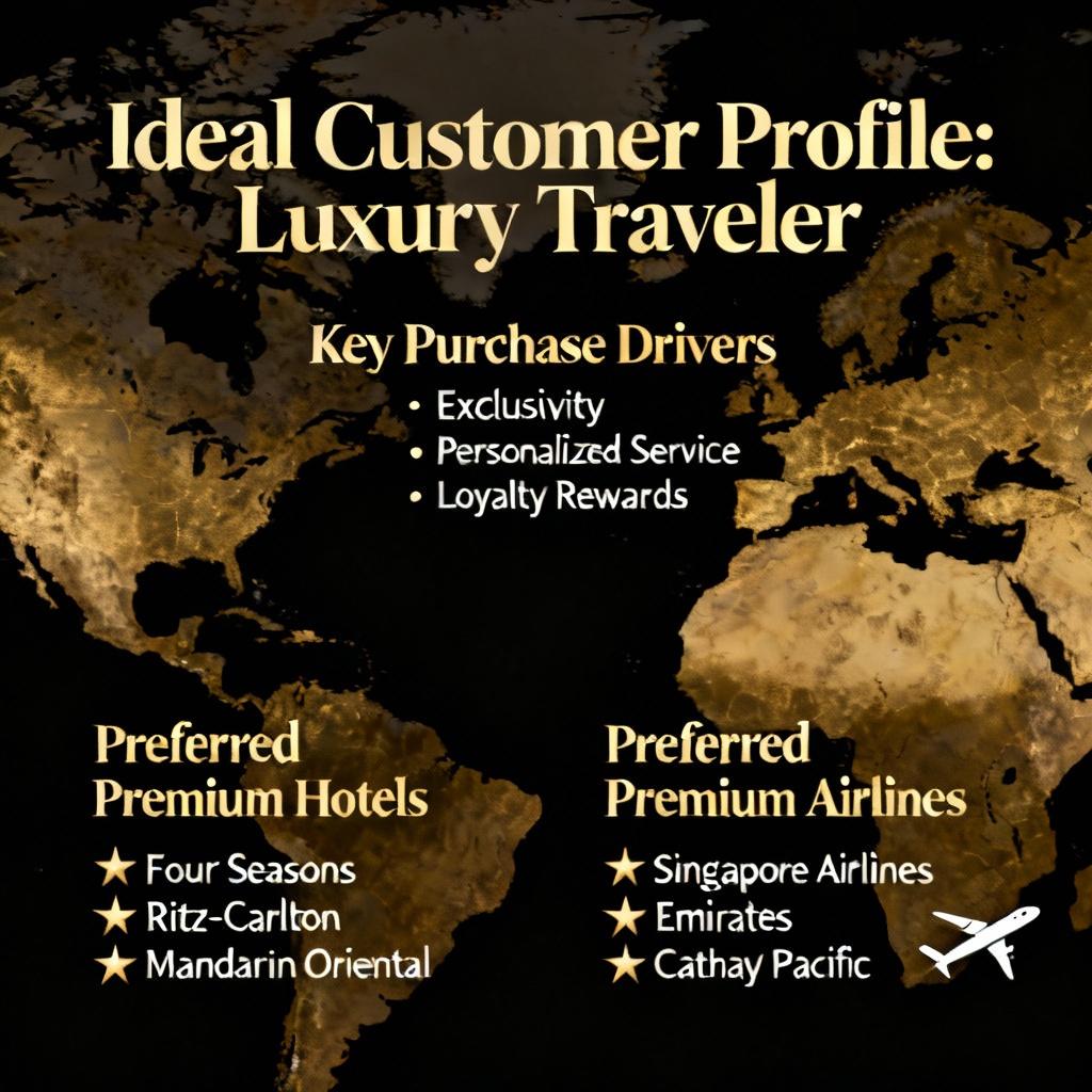 AI ideal customer profile for luxury traveler segment