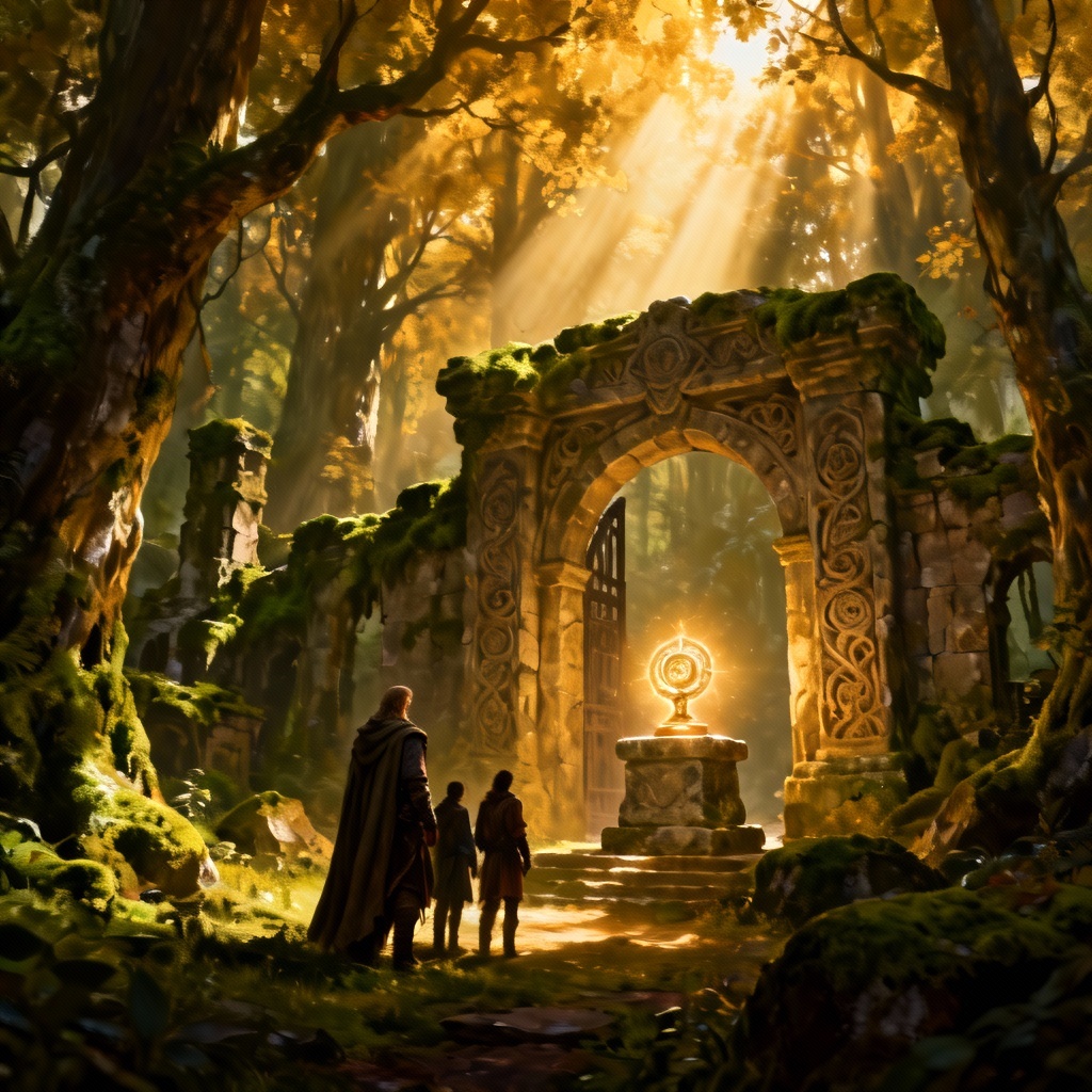 AI fantasy hero quest prompt