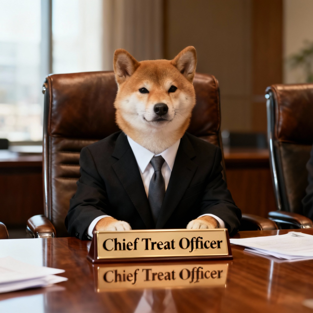 AI pet CEO prank image