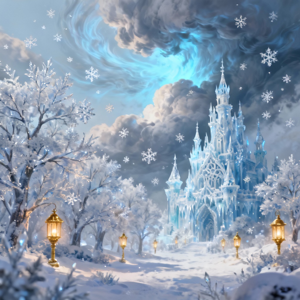 Free AI Winter Wonderland Background Generator | Create Snowy Scenes Online