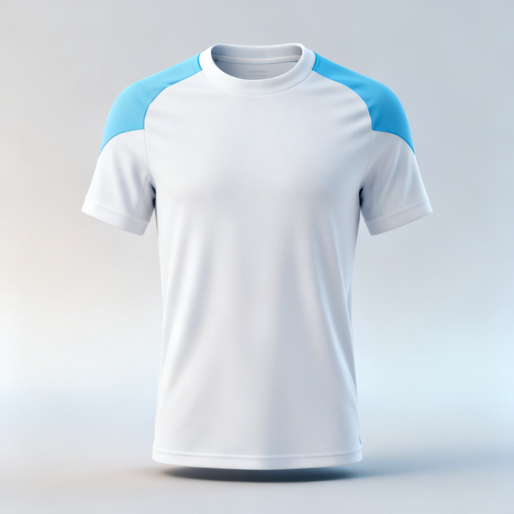 Minimal Argentina training top mockup