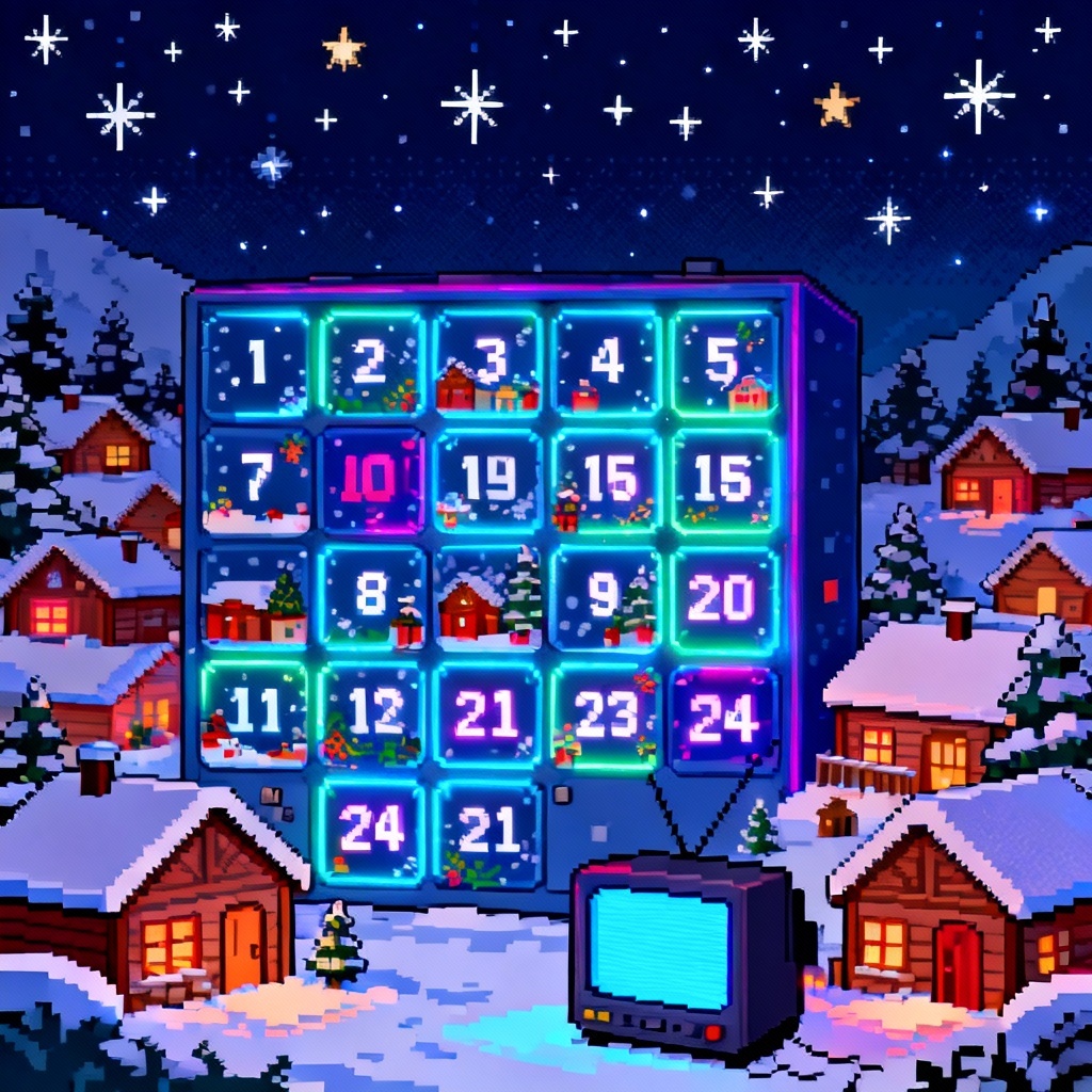 AI Pixel Art Advent Calendar