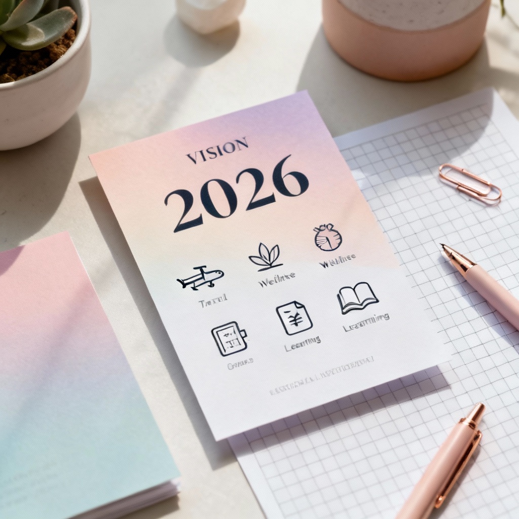 Free AI 2026 Vision Card Maker Online | Create Printable Vision Cards