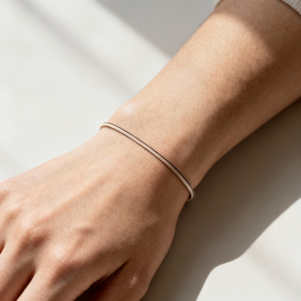 AI wrist tattoo mockup preview with minimalist bracelet design