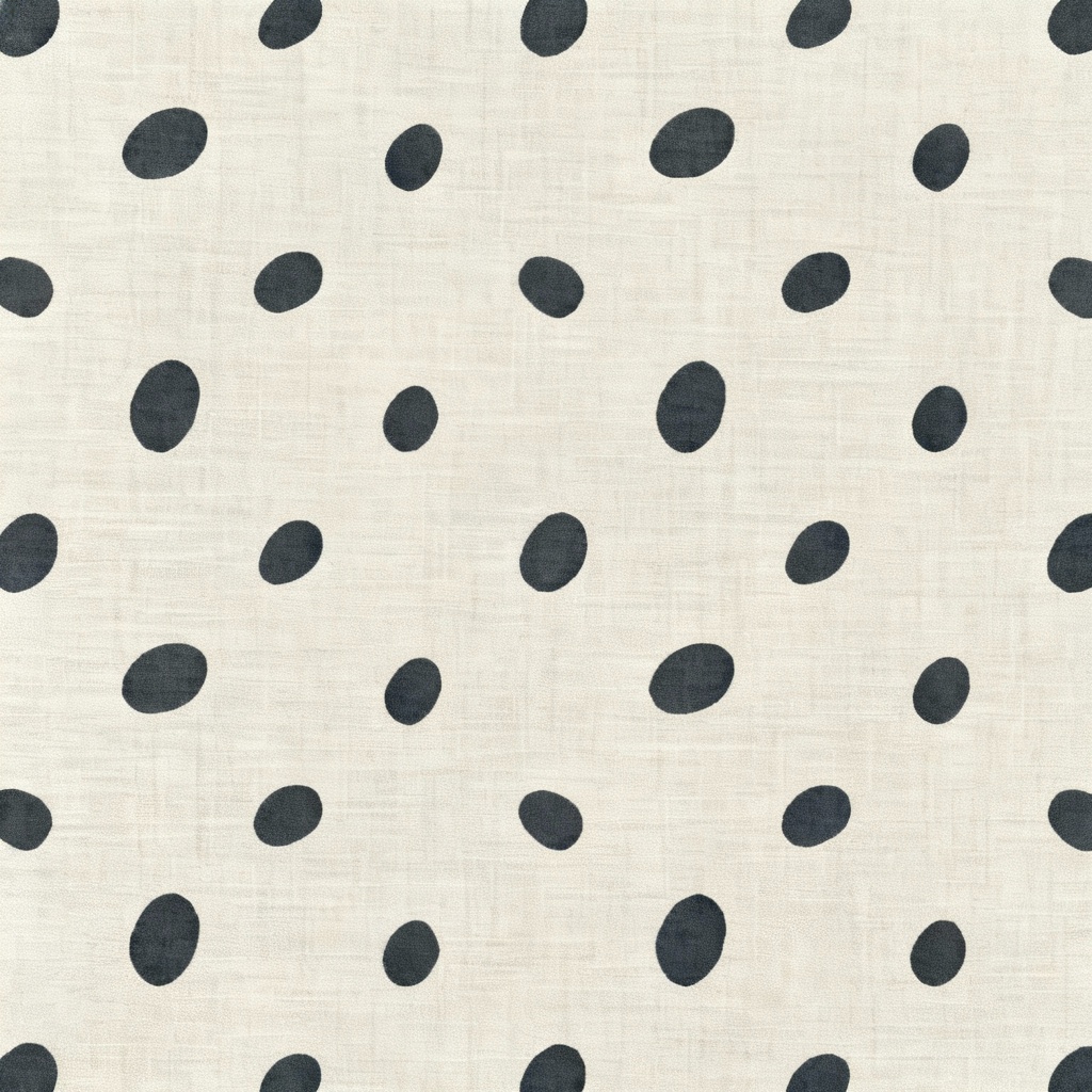 AI minimal polka dot seamless pattern