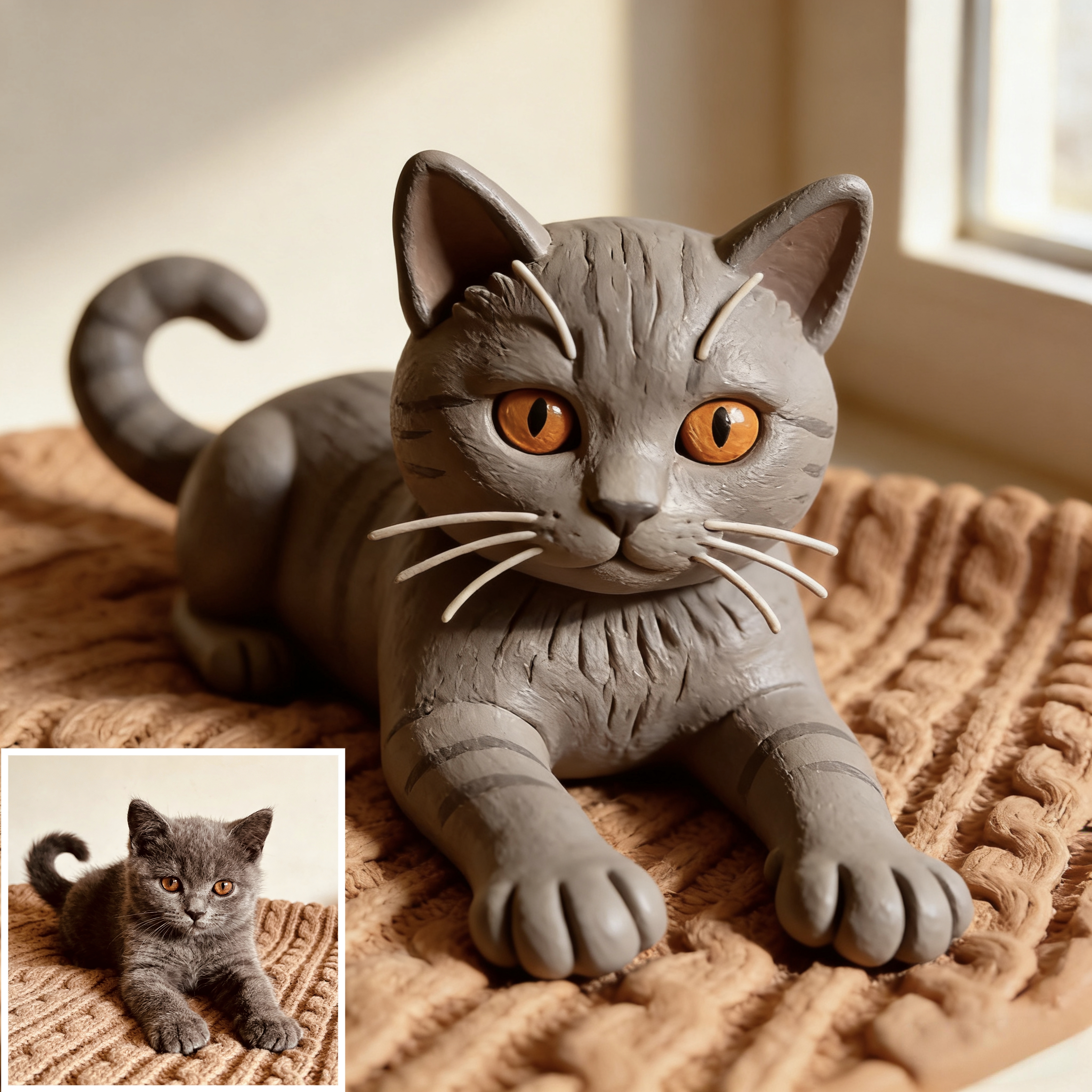 Physically Accurate Clay Textures