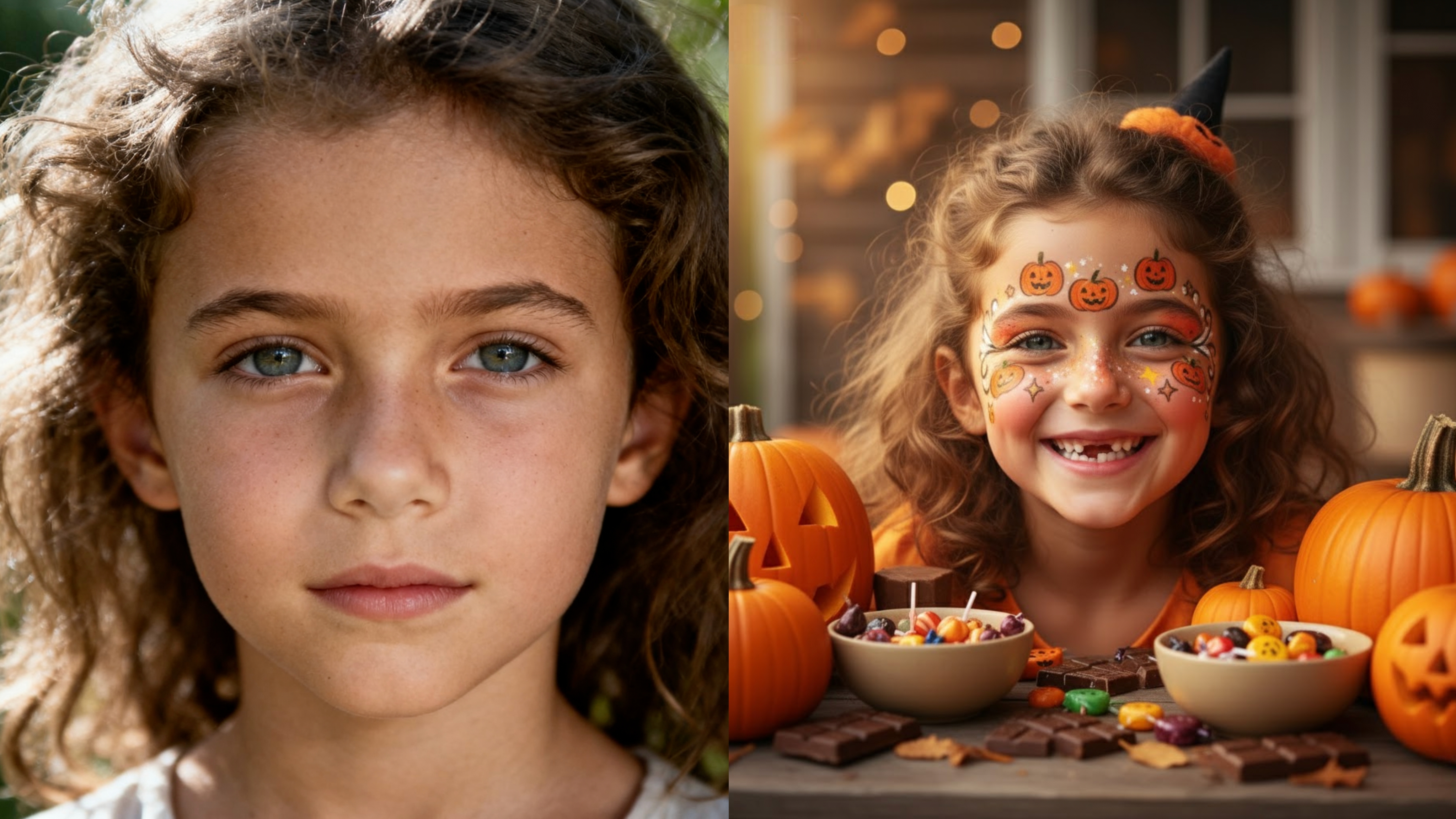 Cute Halloween Makeup