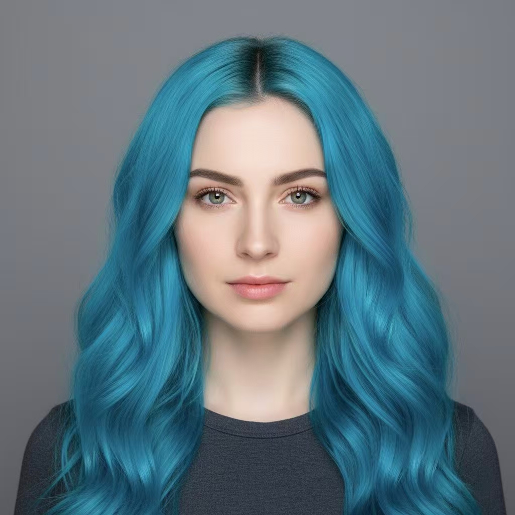 Blue Hair Color   
