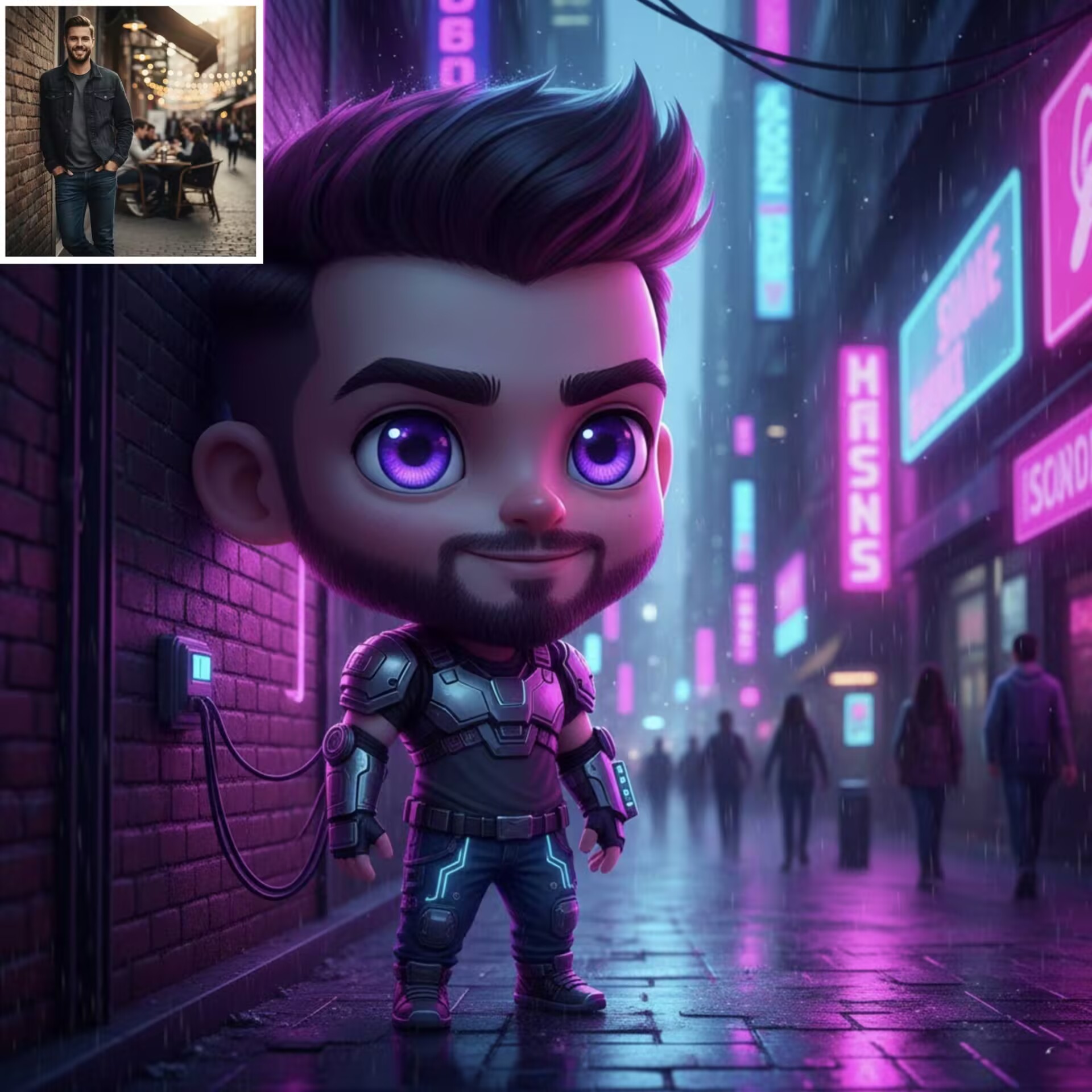 Chibi Cyberpunk