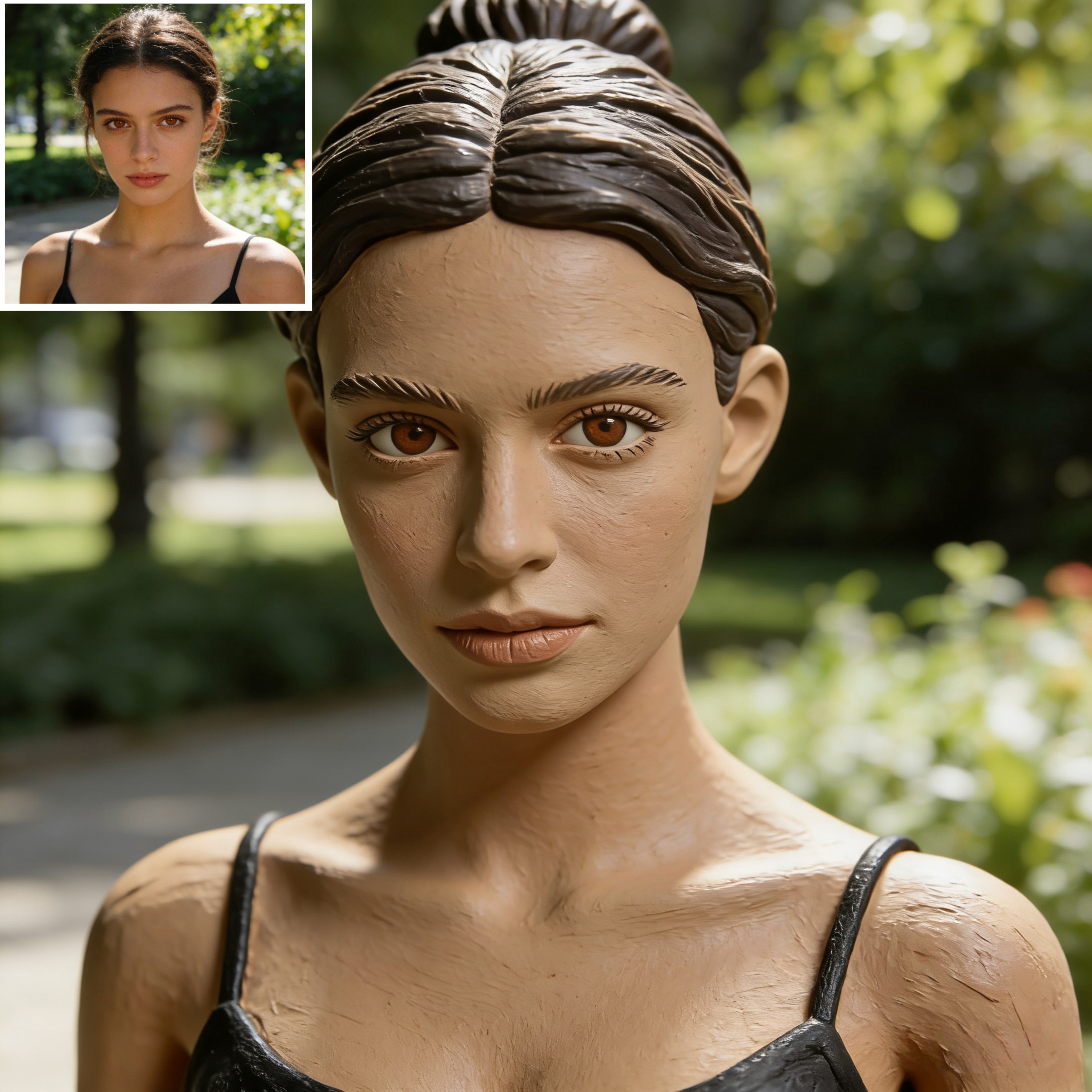 Realistic Clay Portrait