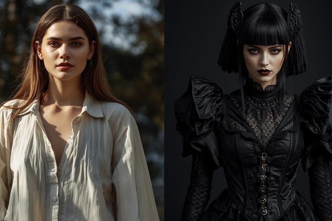 Gothic Halloween Costume